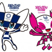 Miraitowa và Someity - Linh vật của thế vận hội Tokyo 2020